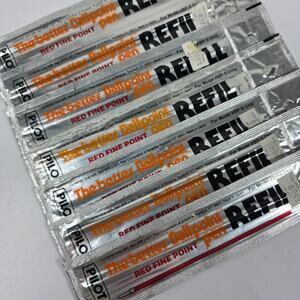 7 Pilot 'The Better Ballpoint Pen' Refills Fine Point Pilot RFJ-3(F) Model BP-S